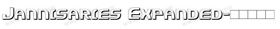 Jannisaries Expanded字体转换